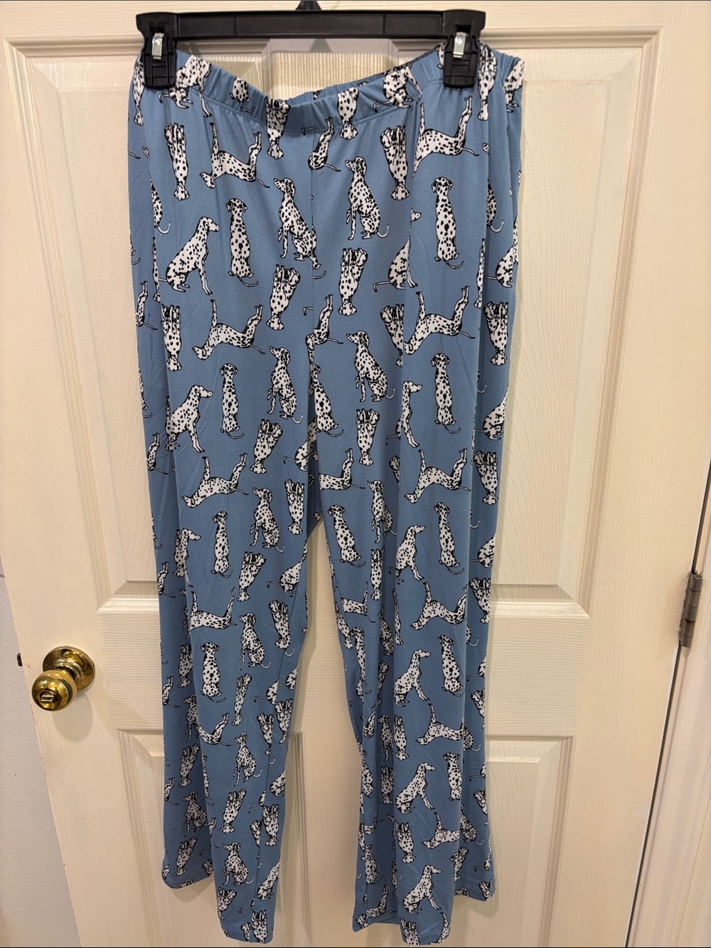 Joyspun Blue Dalmatian Print Pajama Set - Unbranded - Picture 4 of 7